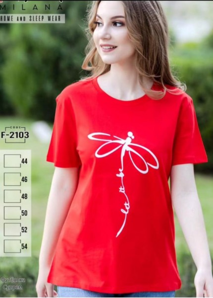 Футболка женские F-2103